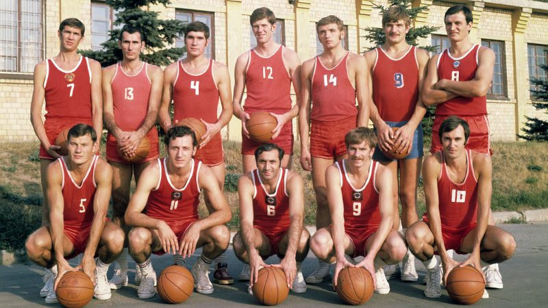 Alzhan Zharmukhamedov was part of a formidable Soviet Union team that controversially won the Olympic gold medal at Munich 1972 and silver at Montreal 1976 ©FIBA