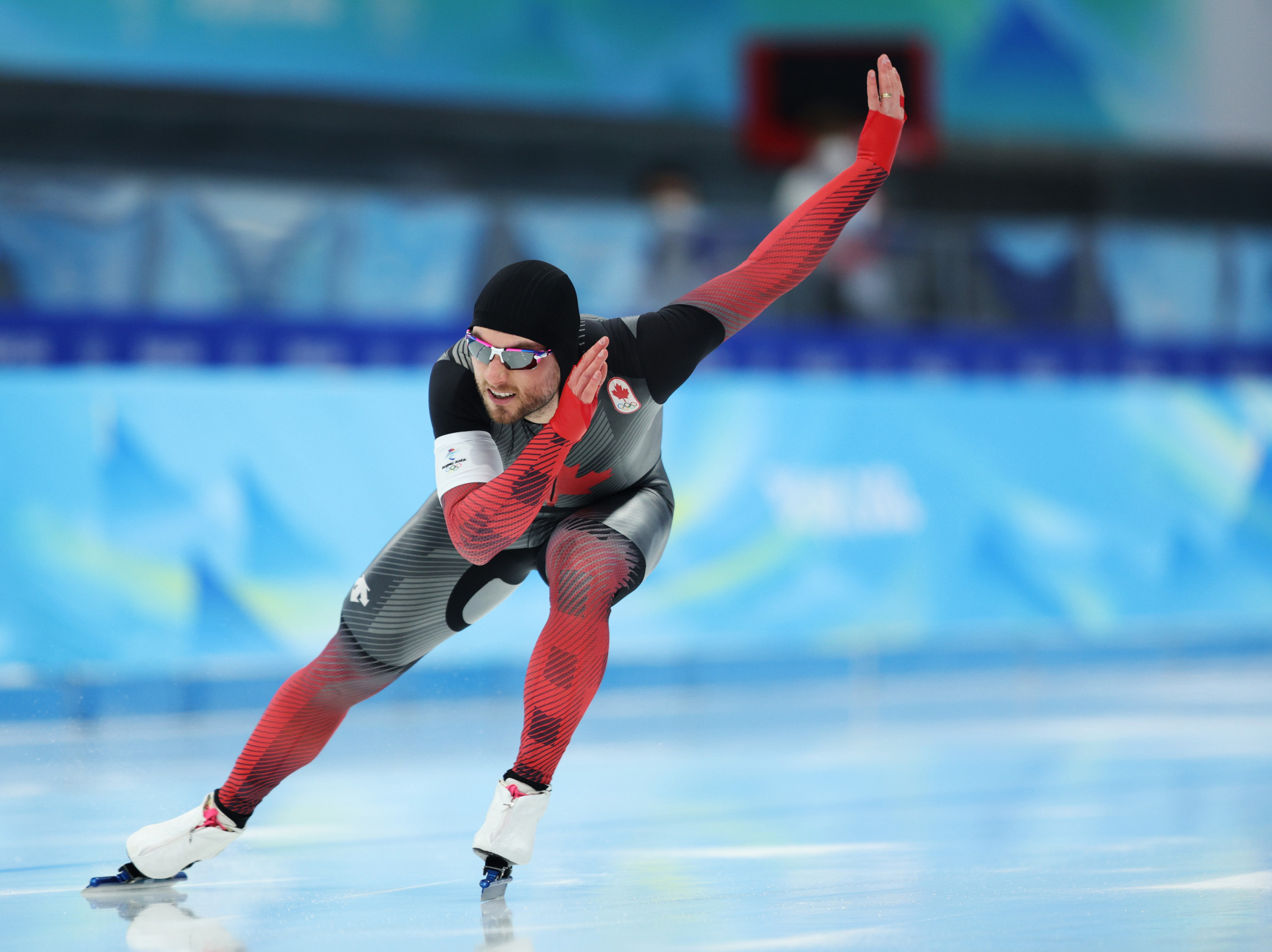 Canadian Olympic silver medallist Laurent Dubreuil won three gold medals at the Four Continents Championships ©Getty Images