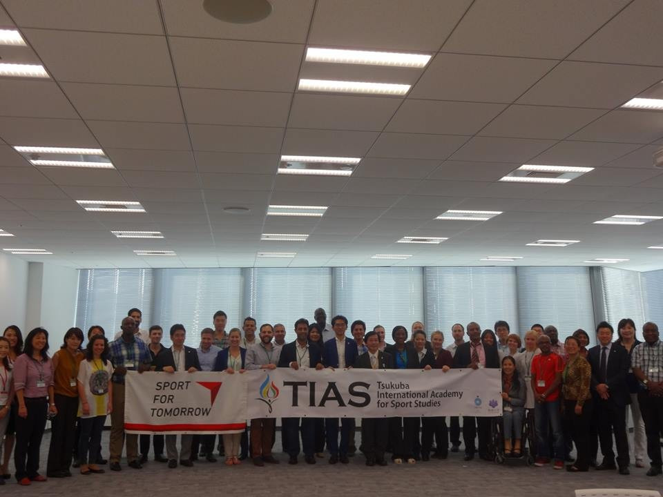 Participants also visited the Tokyo 2020 headquarters 