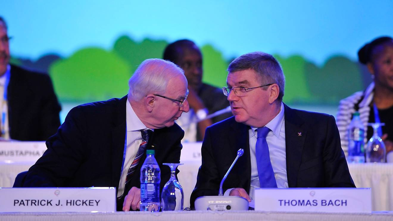 Patrick Hickey supported Thomas Bach during his campaign to become IOC President but believes he was made the 