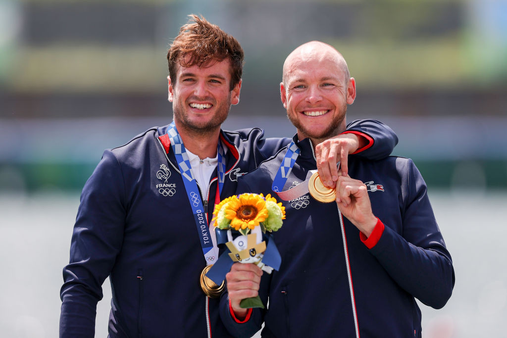 France's Matthieu Androdias and Hugo Boucheron, the Olympic men's double sculls champions, were named Men's Crew of the Year by World Rowing after ending a season in which Boucheron was debilitated with depression by winning the world title ©Getty Images