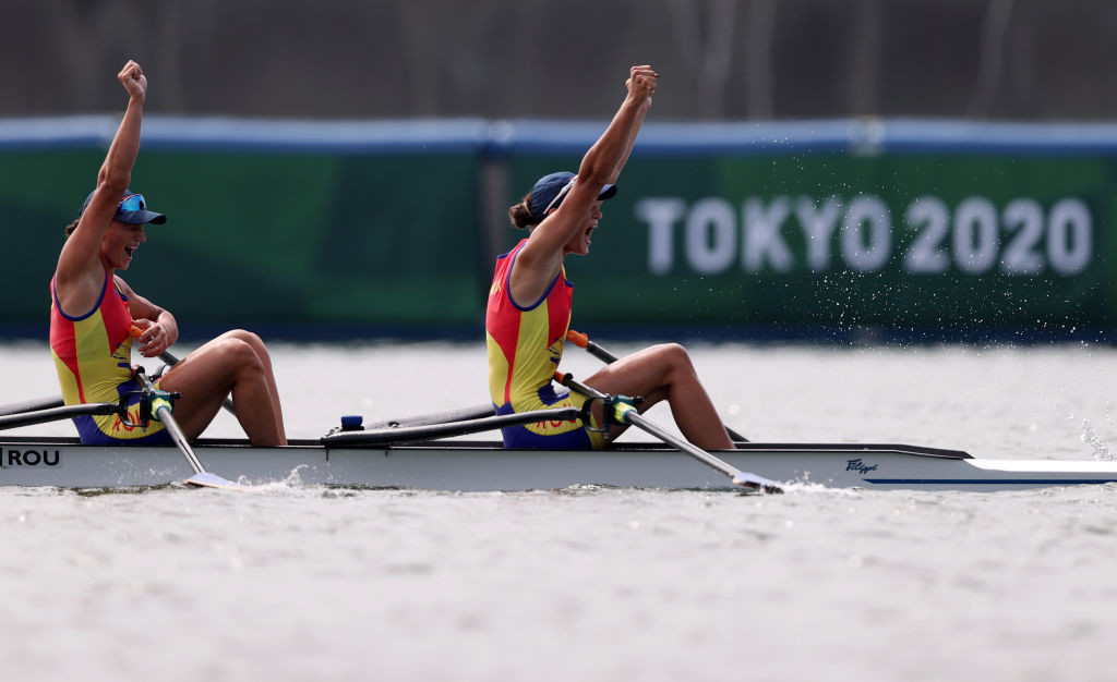 Romania's Olympic women's double sculls champions Ancuta Bodnar and Simona Radis, unbeaten since 2020, have been named as the World Rowing Women's Crew of the Year ©Getty Images