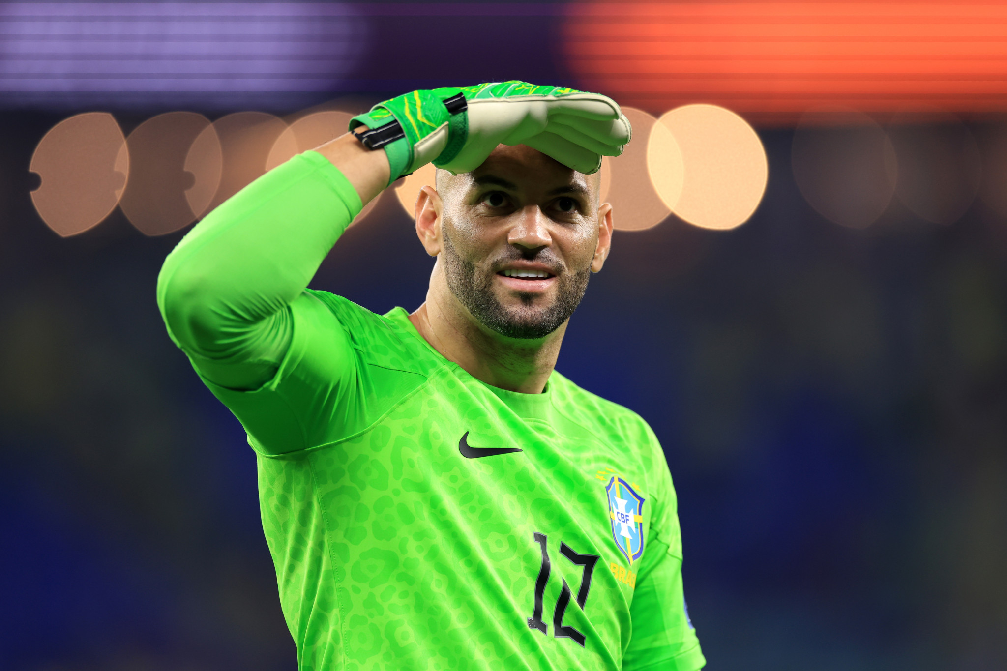 Brazil's dominance was such that there was even time for third-choice goalkeeper Weverton to be brought on, meaning all 26 players in the squad have now played ©Getty Images