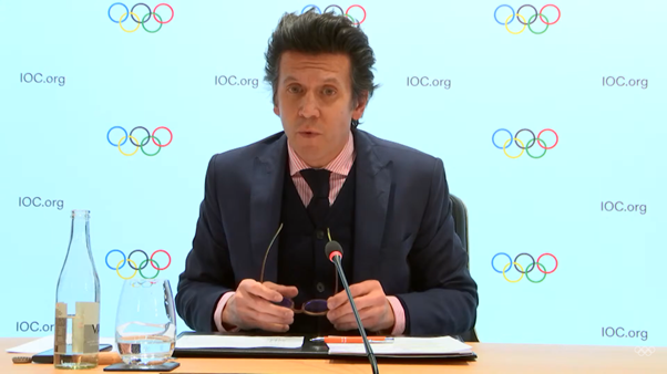 Christophe Dubi said the IOC Executive Board has "several options" on the timeframe for the 2030 Winter Games ©IOC/YouTube