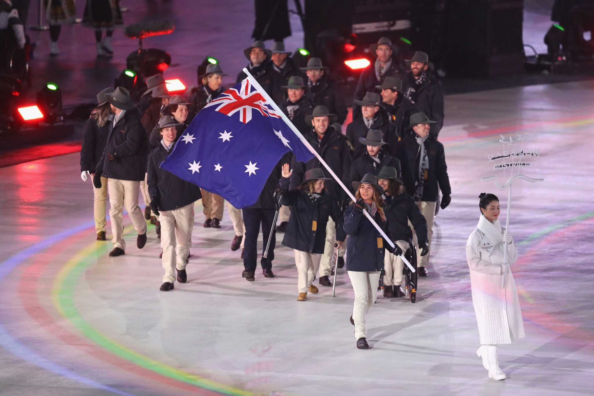 Pyeongchang 2018 was among the Paralympic Games where Fiona Allan led the New Zealand delegation ©Getty Images