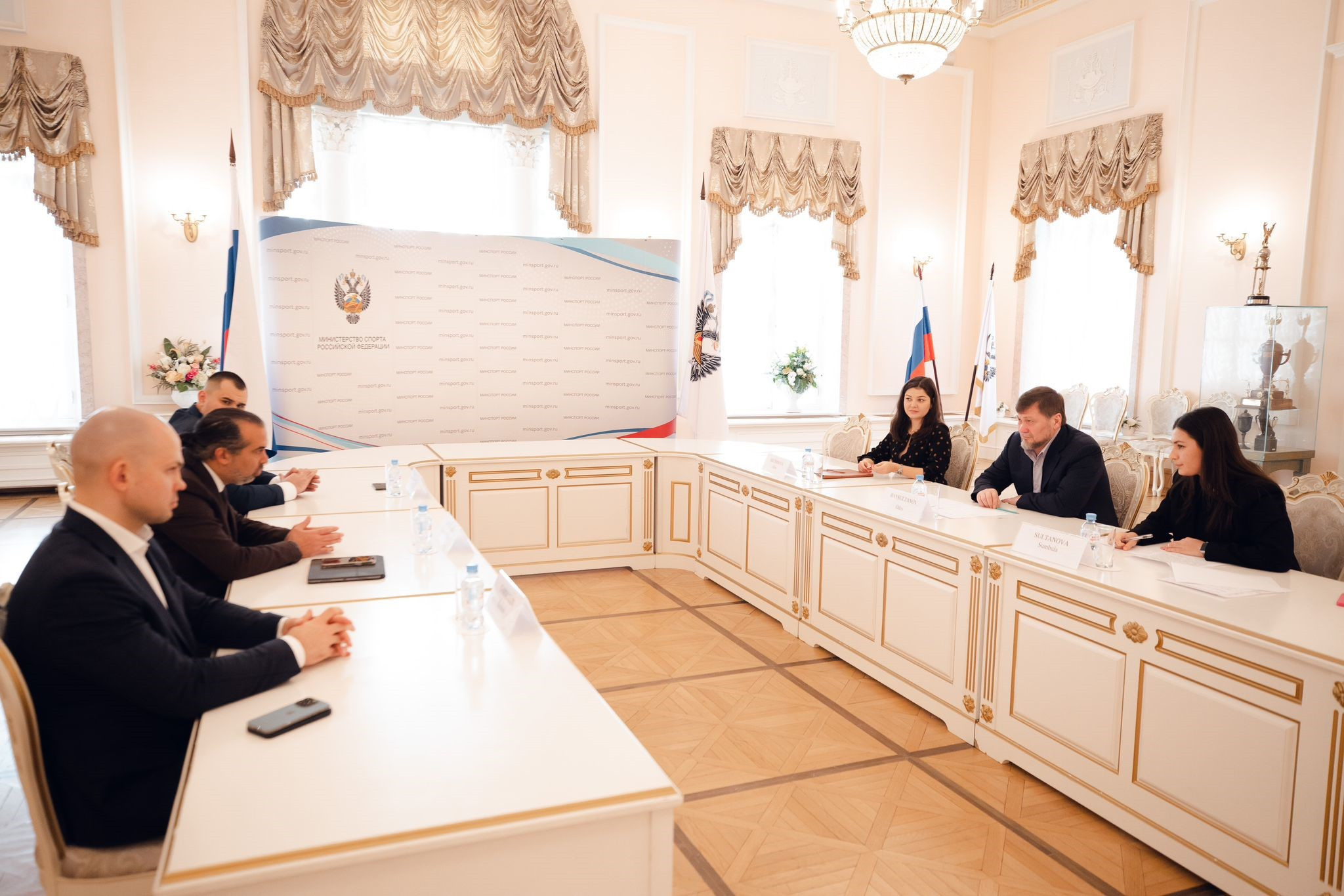 The GAMMA President has held talks with Russia's Deputy Sports Minister ©GAMMA