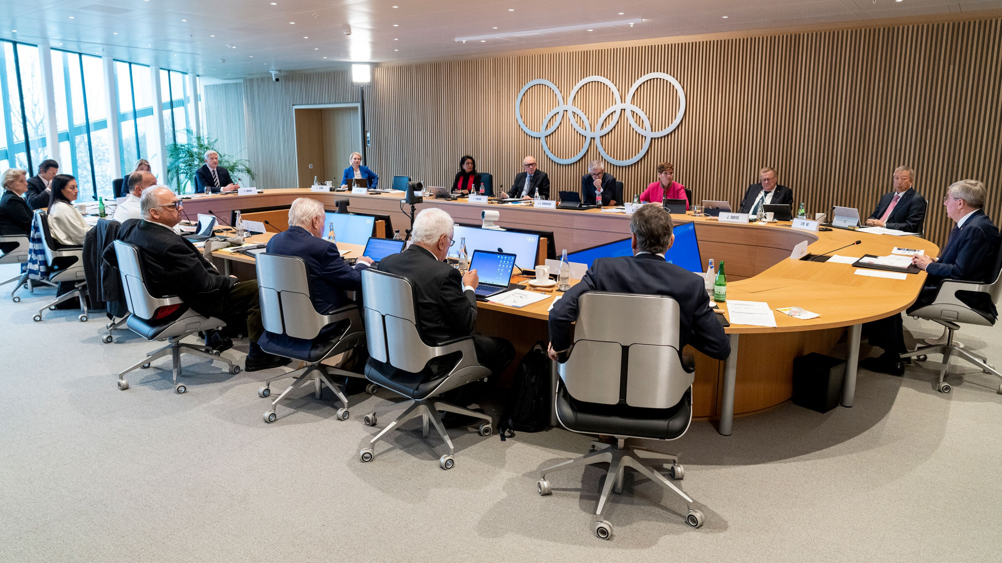 The IOC Executive Board in Lausanne today discussed the future of boxing on the Olympic programme ©IOC