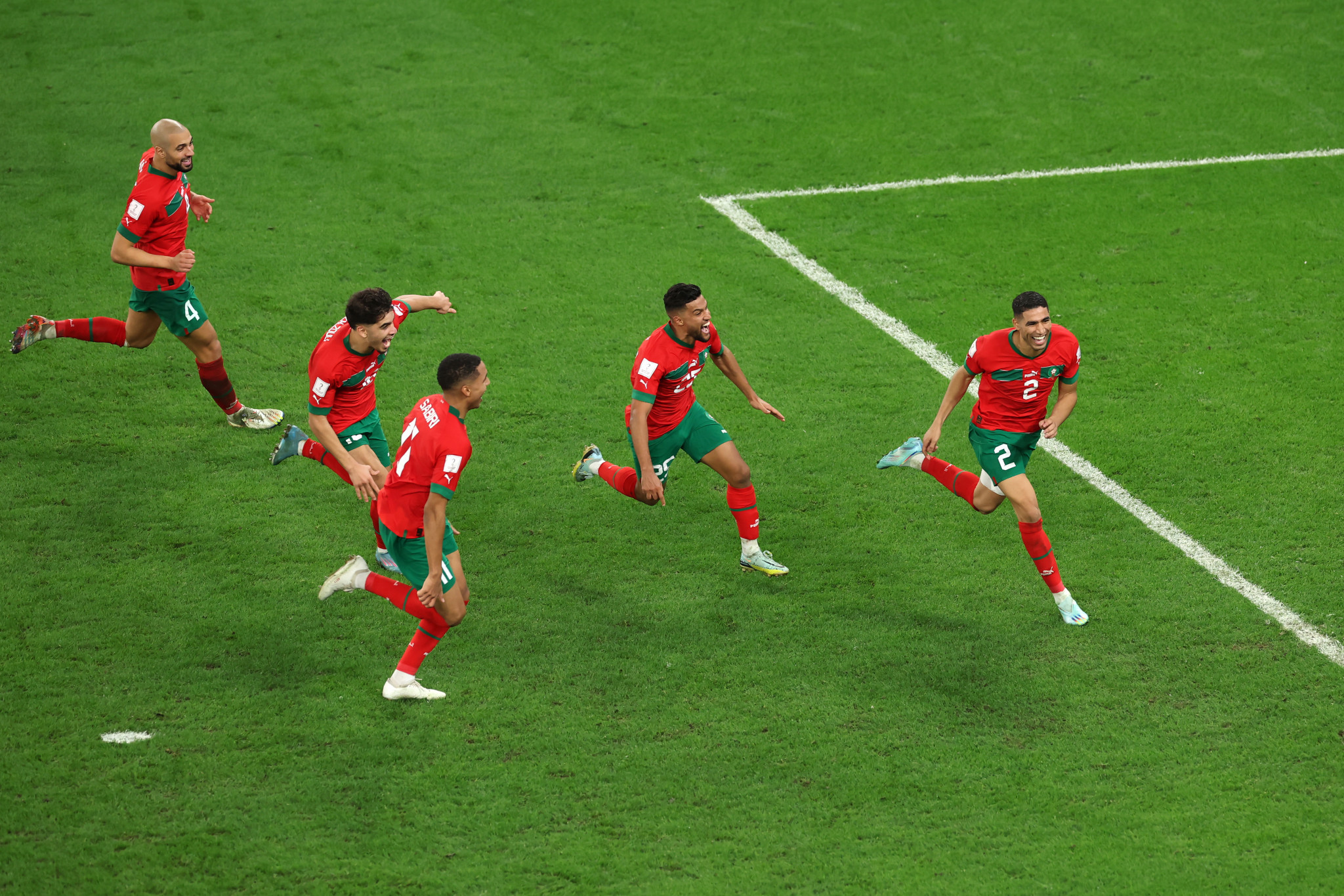 Morocco beat Spain on penalties to reach the last eight of the FIFA World Cup ©Getty Images