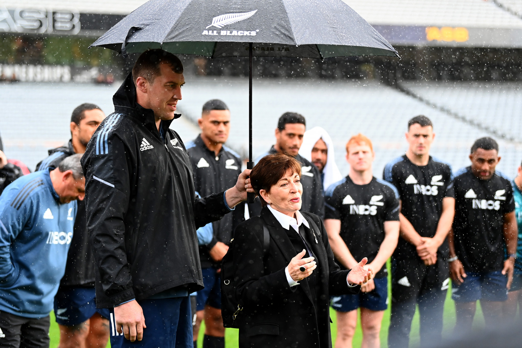 New Zealand Rugby appoints first female chair as Mitchell steps down after fewer than two years in role