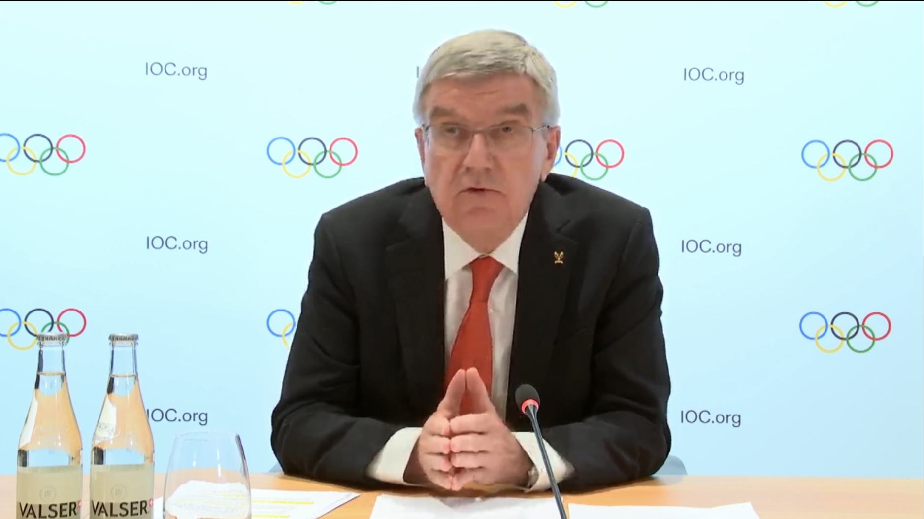 IOC President Thomas Bach insisted 