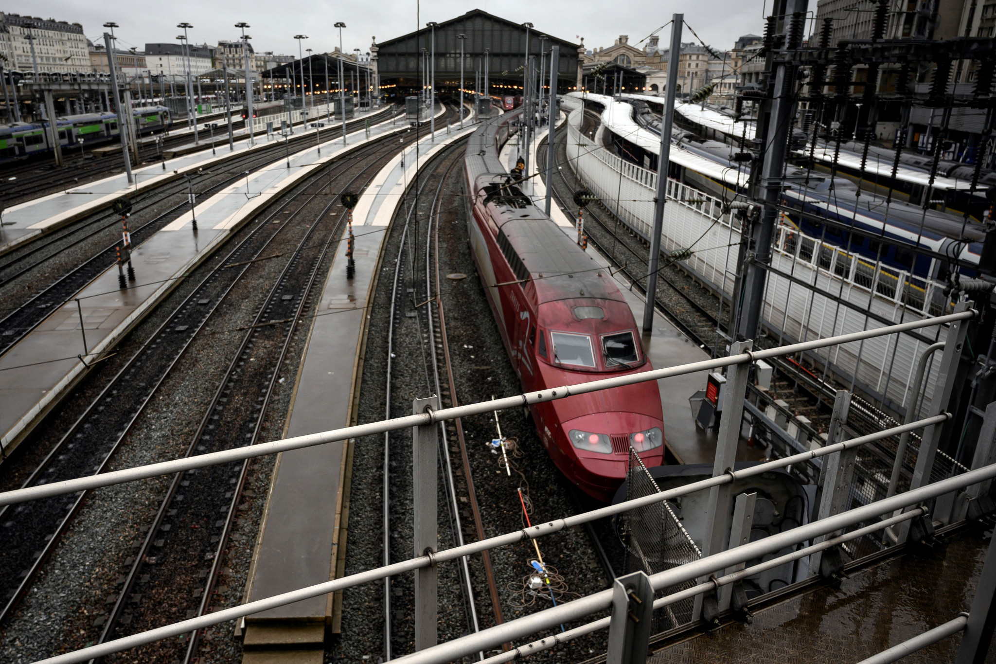 An expansion of Gare du Nord is among the ongoing transport projects in Paris ©Getty Images