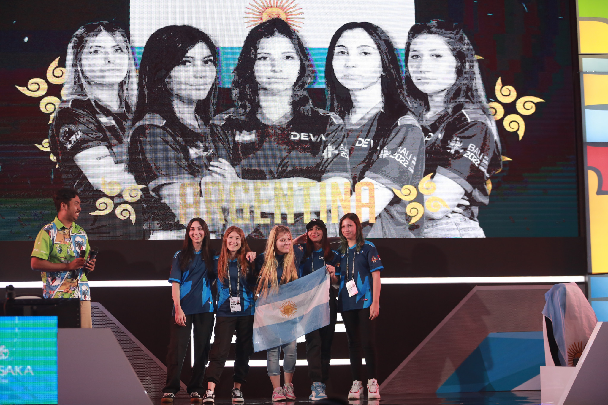 Argentina made the CS:GO female final today ©IESF