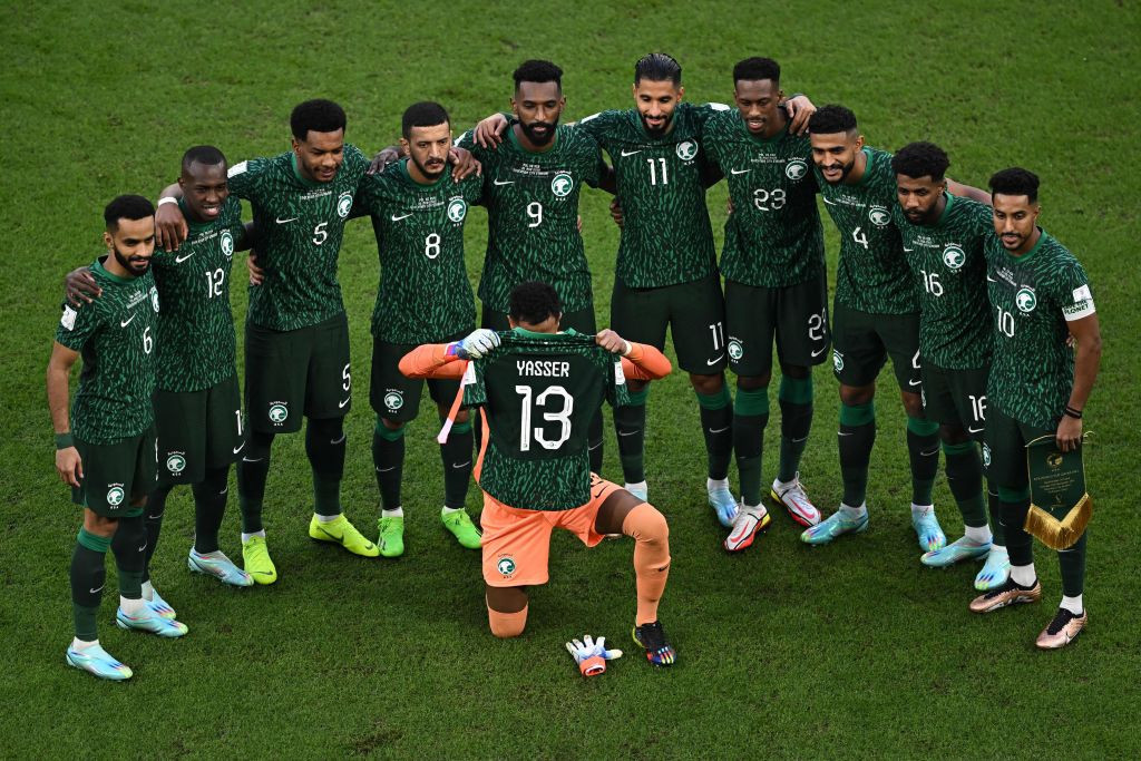 Saudi Arabia have been fined CHF30,000 by FIFA for incurring a total of six bookings in two of their group matches in Qatar ©Getty Images