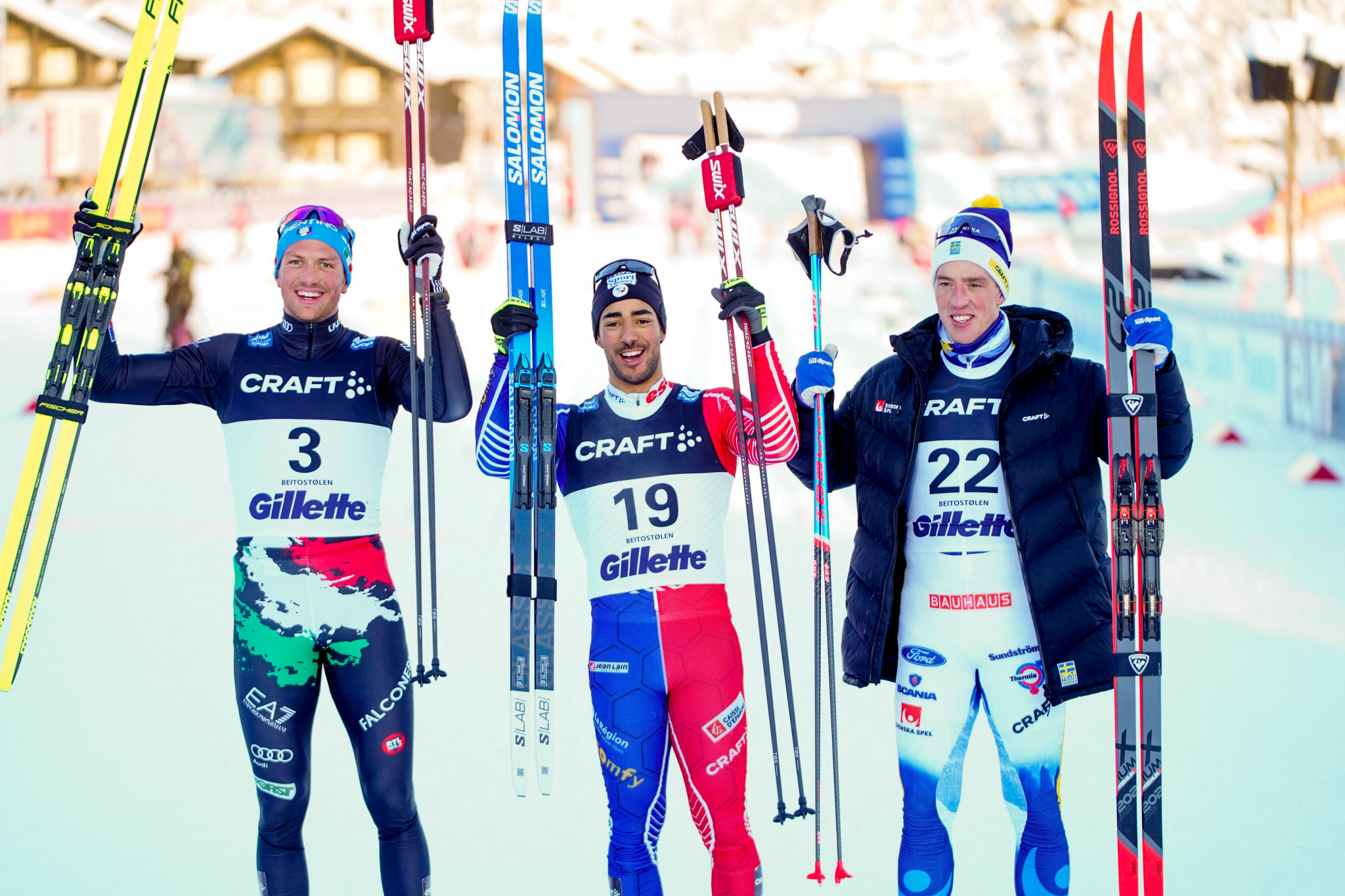 Olympic medallist Jouve claims men’s sprint classic title in Beitostølen