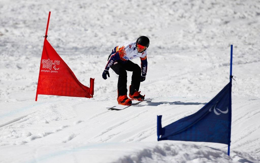 American Evan Strong claimed banked slalom spoils today ©Getty Images