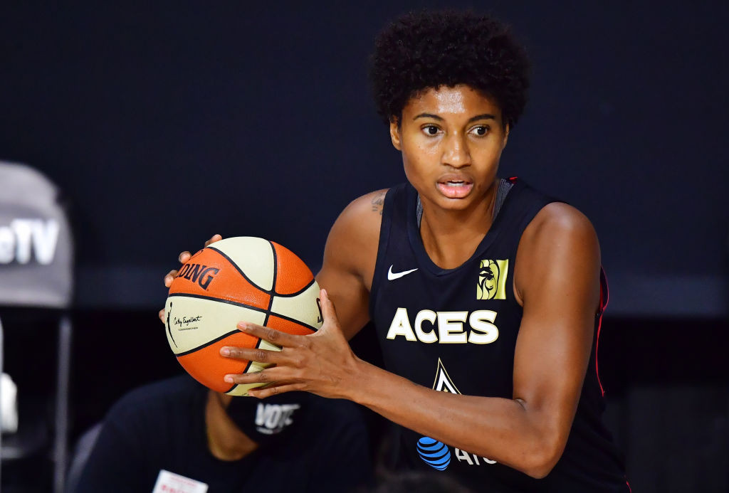 Angel McCoughtry, who spent three seasons playing basketball in Russia, has vowed she will never go back following the experience of her friend and fellow Rio 2016 gold medallist Brittney Griner ©Getty Images