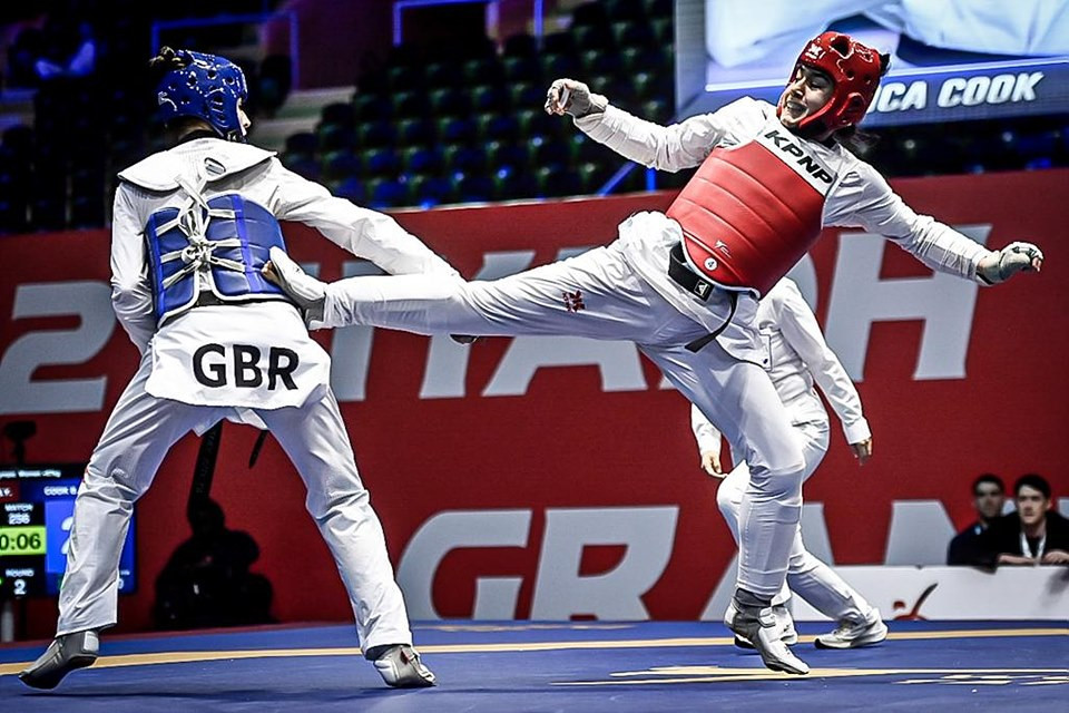 Teenager Uzunçavdar beats three-time world champion to win World Taekwondo Grand Prix