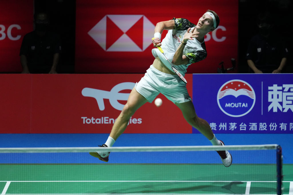 Denmark’s world and Olympic champion Viktor Axelsen is one step away from completing a successful defence of his men’s singles title at the Badminton World Federation World Tour Finals in Bangkok ©Getty Images