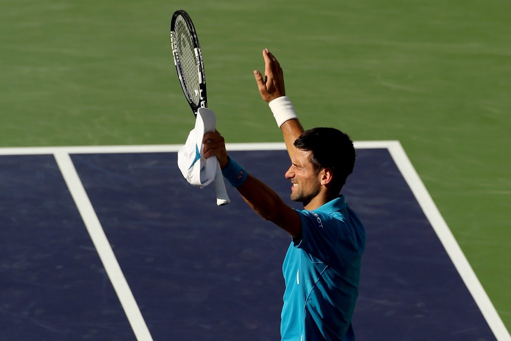 Serbia's Novak Djokovic earned a straight sets win to reach the men's semi-final