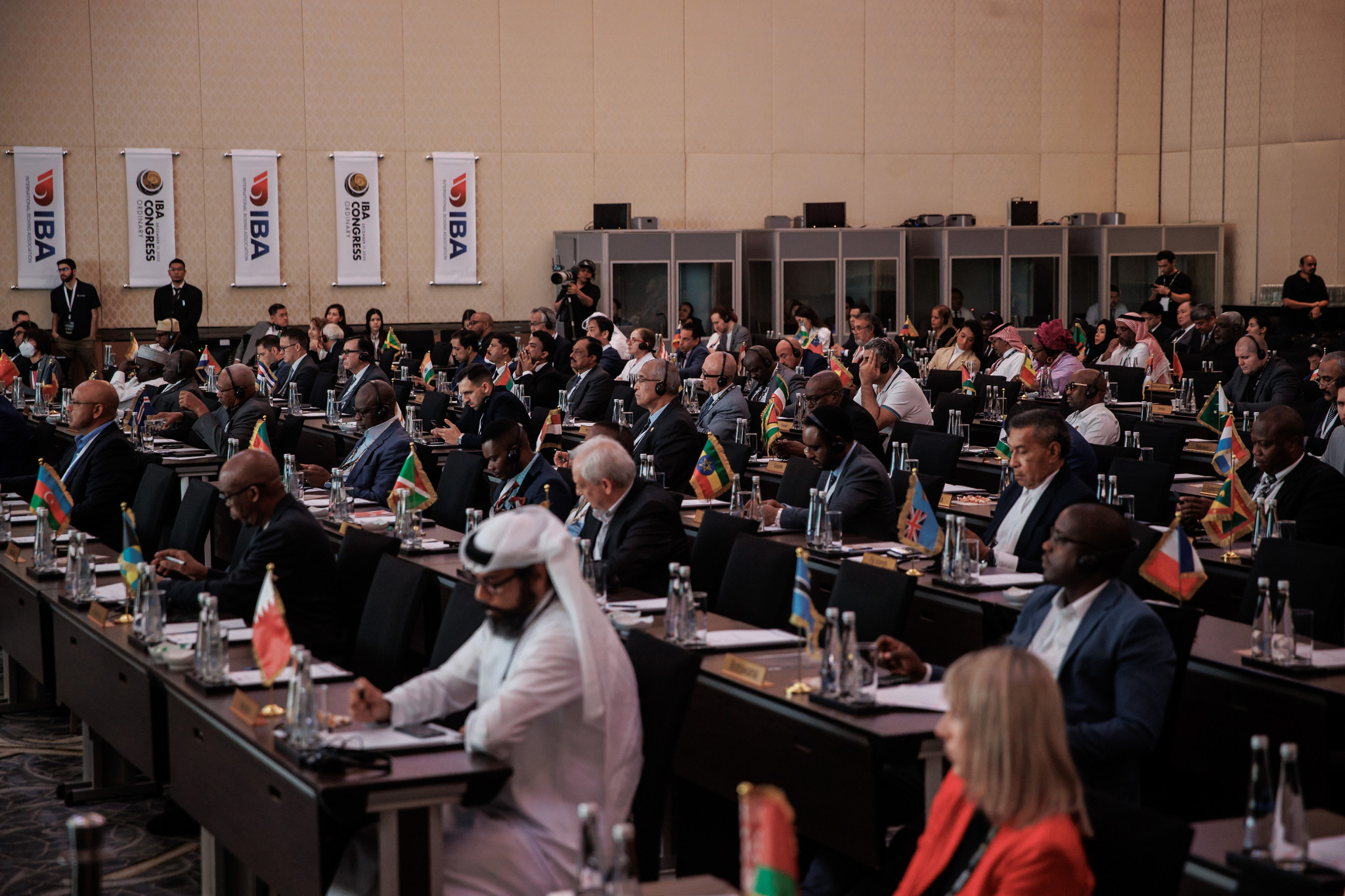 A total of 85 delegates were present in-person while a further 27 representatives took part in the Congress online ©IBA