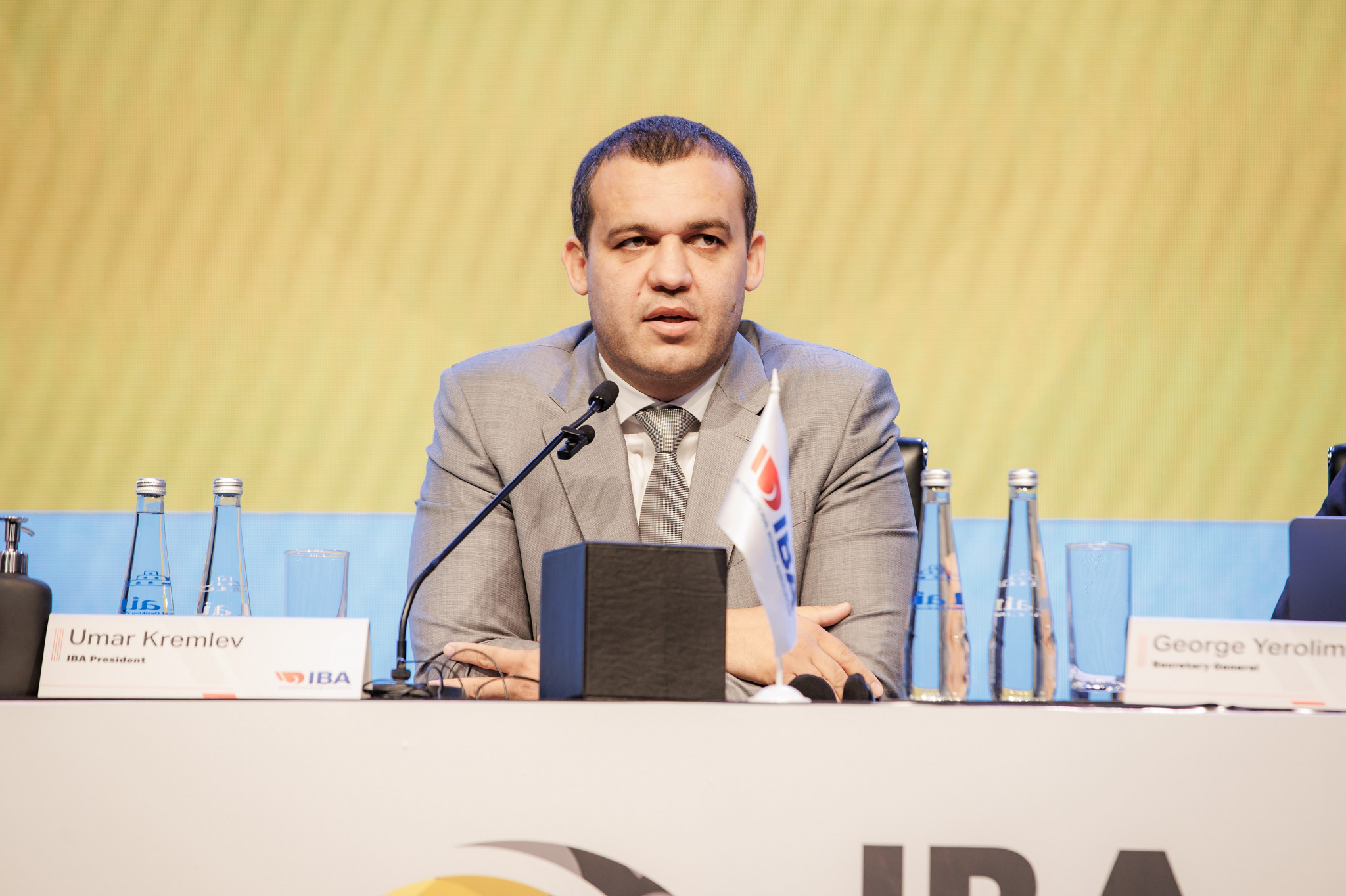 Umar Kremlev confirmed that the IBA is set to renew its sponsorship deal with Gazprom ©IBA