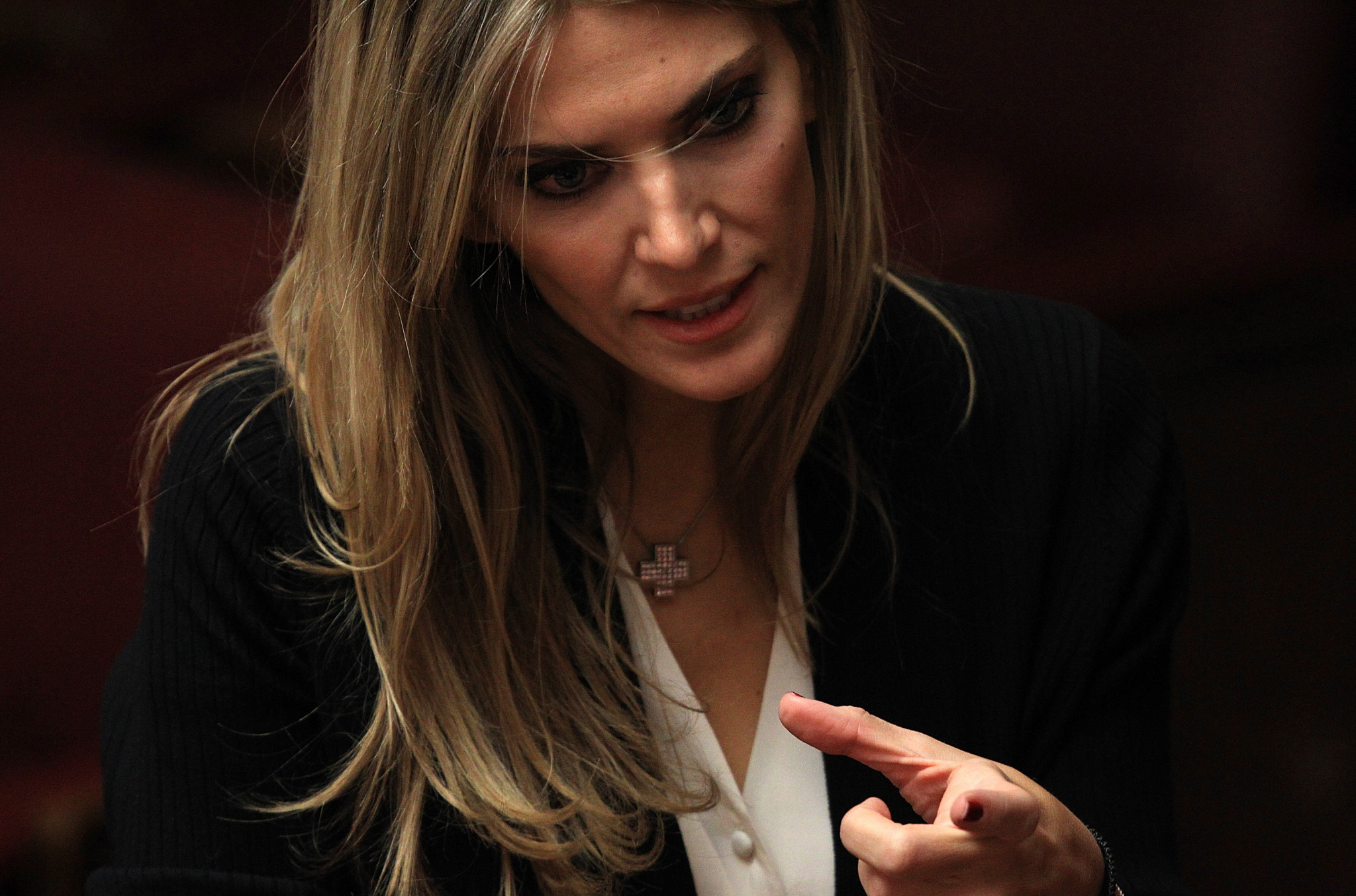 Greek politician Eva Kaili has been arrested as part of the corruption inquiry ©Getty Images