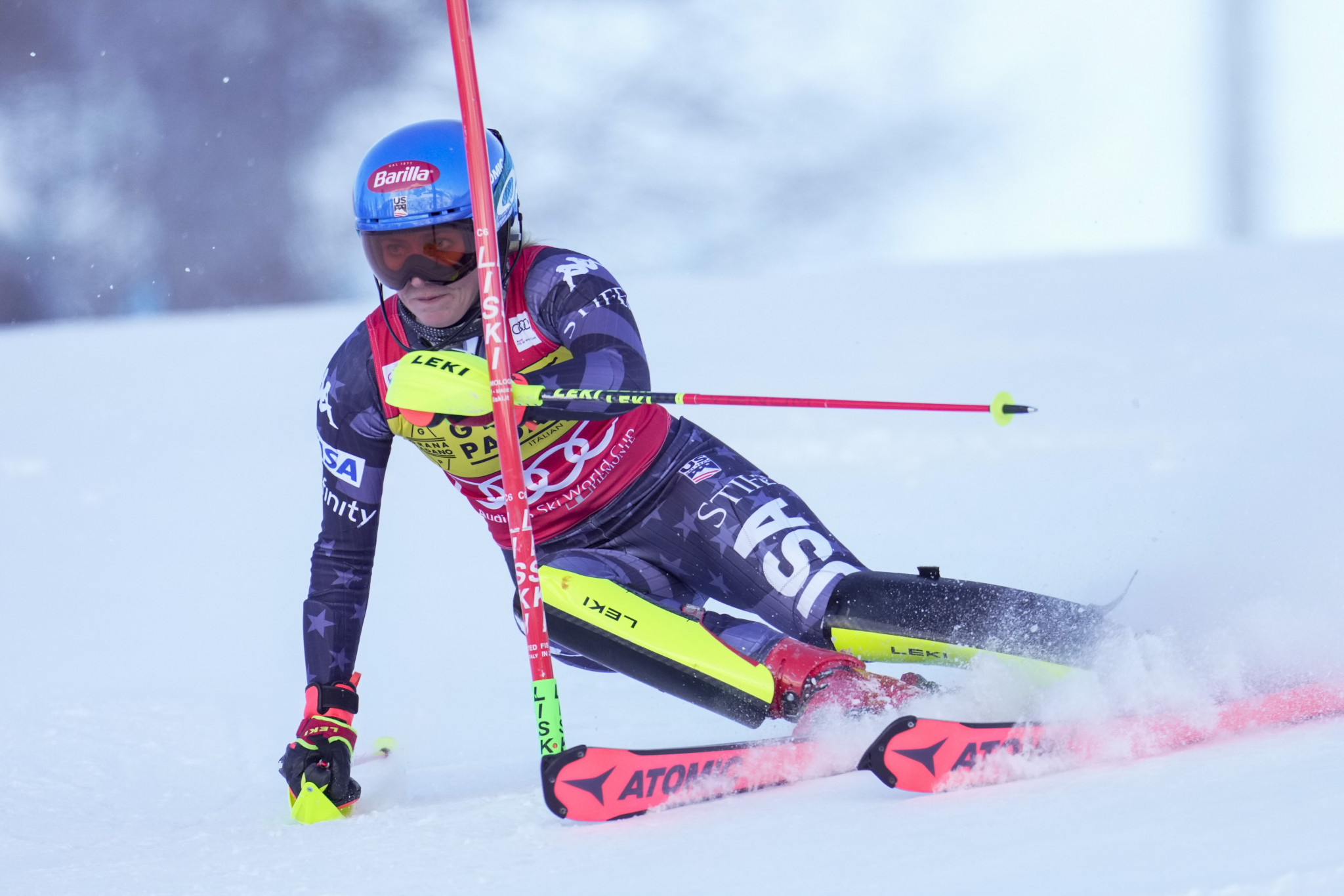 Zagreb slalom cancellation halts Shiffrin bid to match Vonn World Cup record