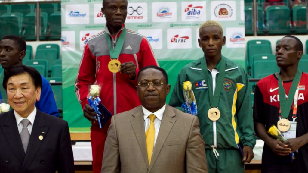 AIBA President Ching-Kuo Wu was present as more Rio 2016 berths were claimed in Yaoundé ©AIBA