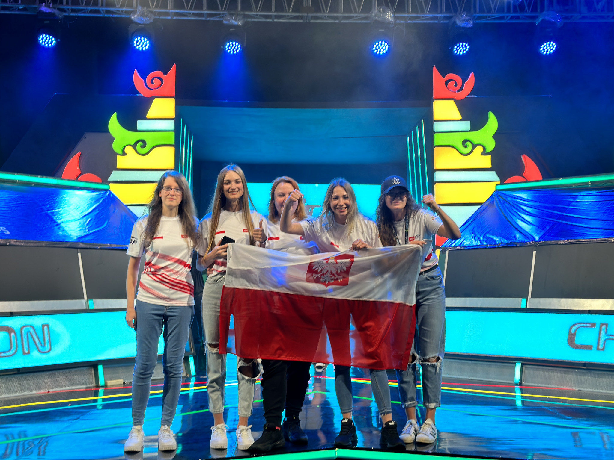 Poland were crowned CS:GO female champions ©IESF