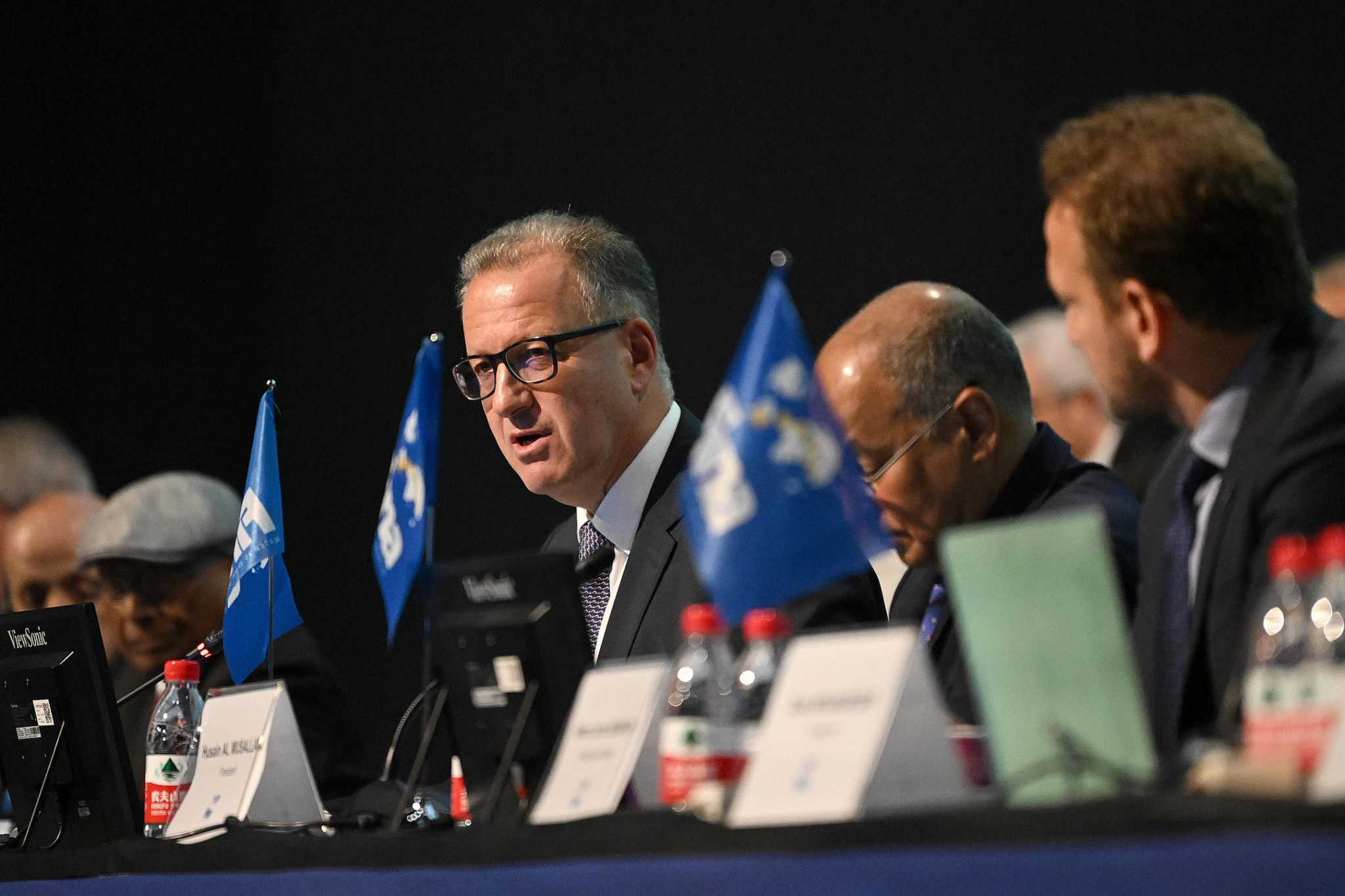 Michele Bernasconi, chair of FINA's Reform Committee, outlined the key changes to the organisation's constitution ©FINA