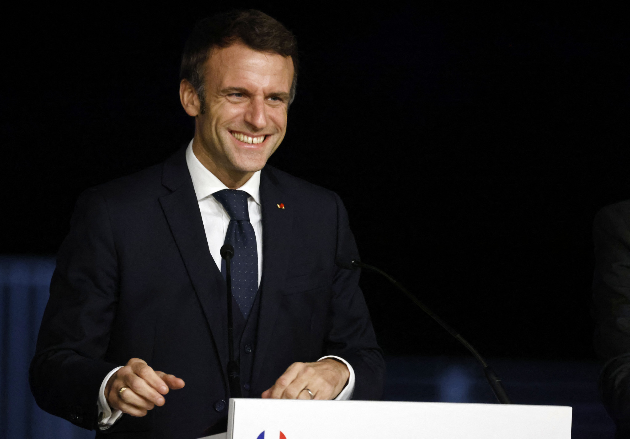 Emmanuel Macron is set to travel to Qatar to watch France at the FIFA World Cup ©Getty Images