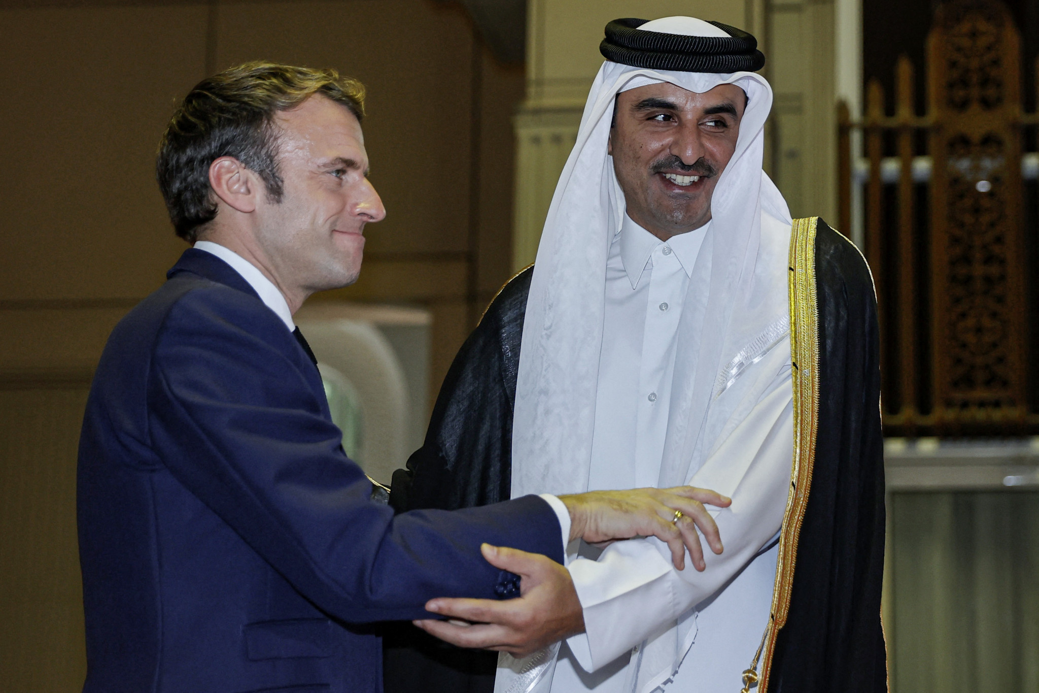 France and Qatar have shared a "frank, friendly, and constructive relationship" ©Getty Images  