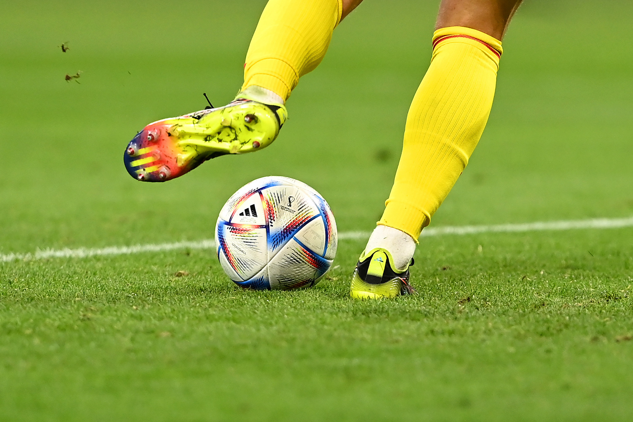 The Al Rihla match ball has been used at all Qatar 2022 World Cup matches so far ©Getty Images