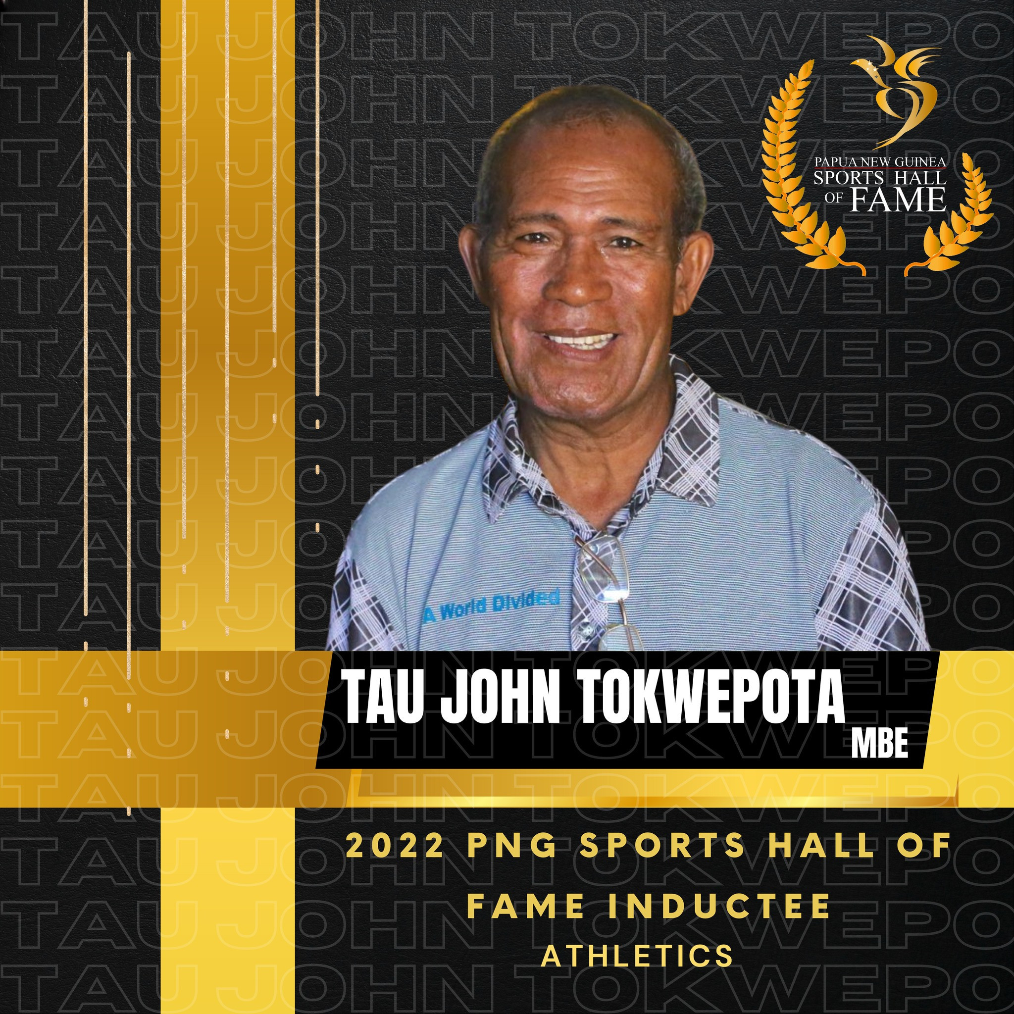 Tau John Tokwepota still holds Papua New Guinea's marathon and 10,000m records ©Facebook/PNGOC