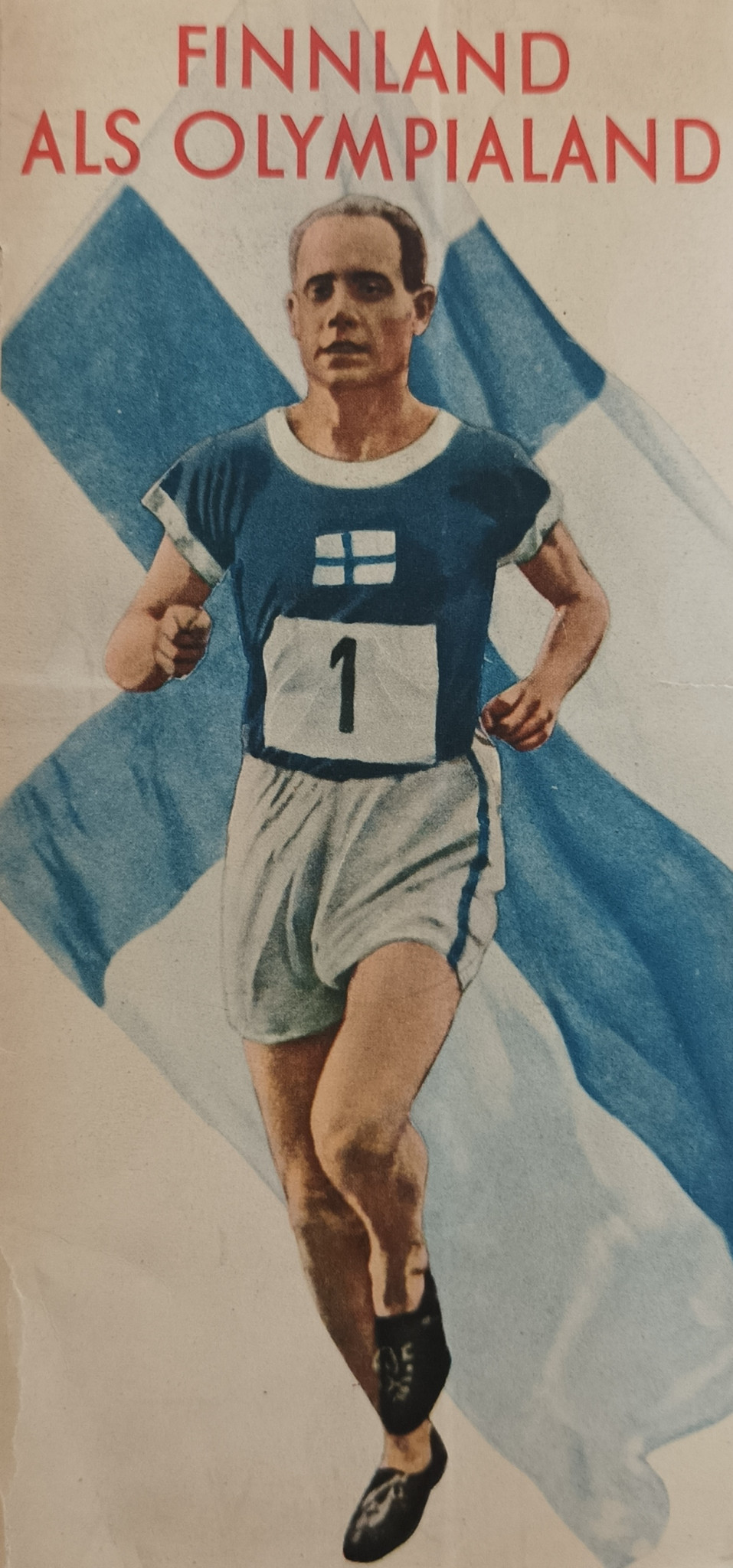 Publicity material for the Games represented Finland's rich heritage in athletics ©Helsinki 1940 Organising Committee