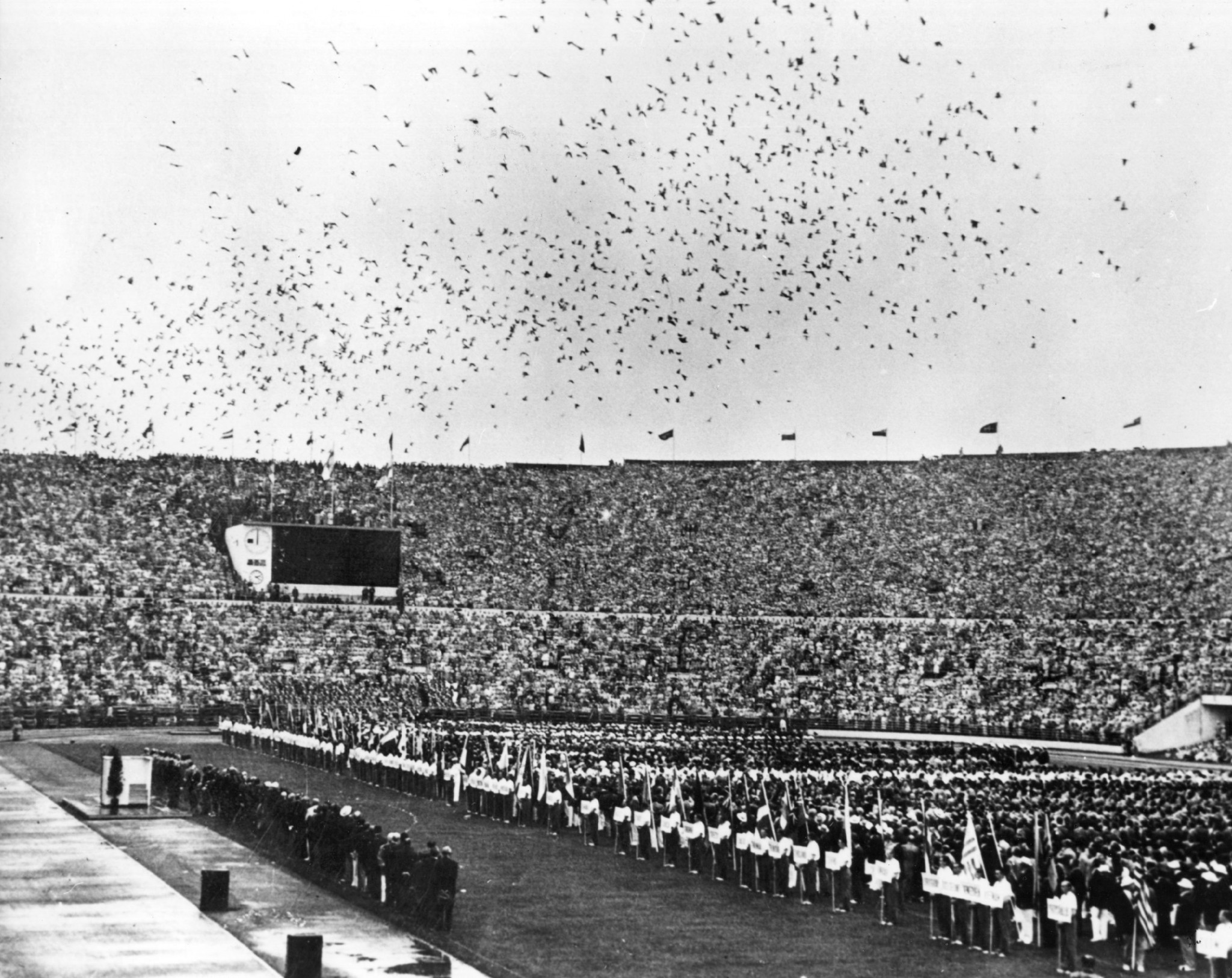 The Olympic Stadium in Helsinki finally hosted the Games in 1952 ©Getty Images
