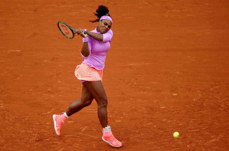 The United States' Serena Williams secured her passage into the second round