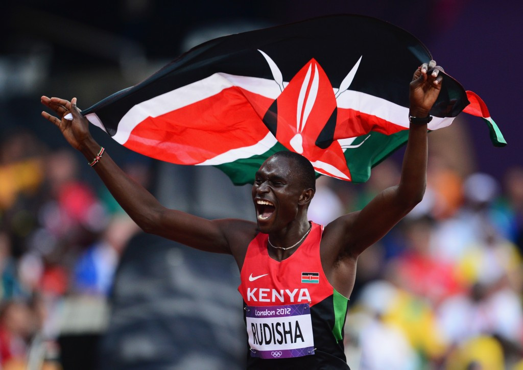 Double Olympic 800m champion David Rudisha has survived a plane crash in Kenya ©Getty Images