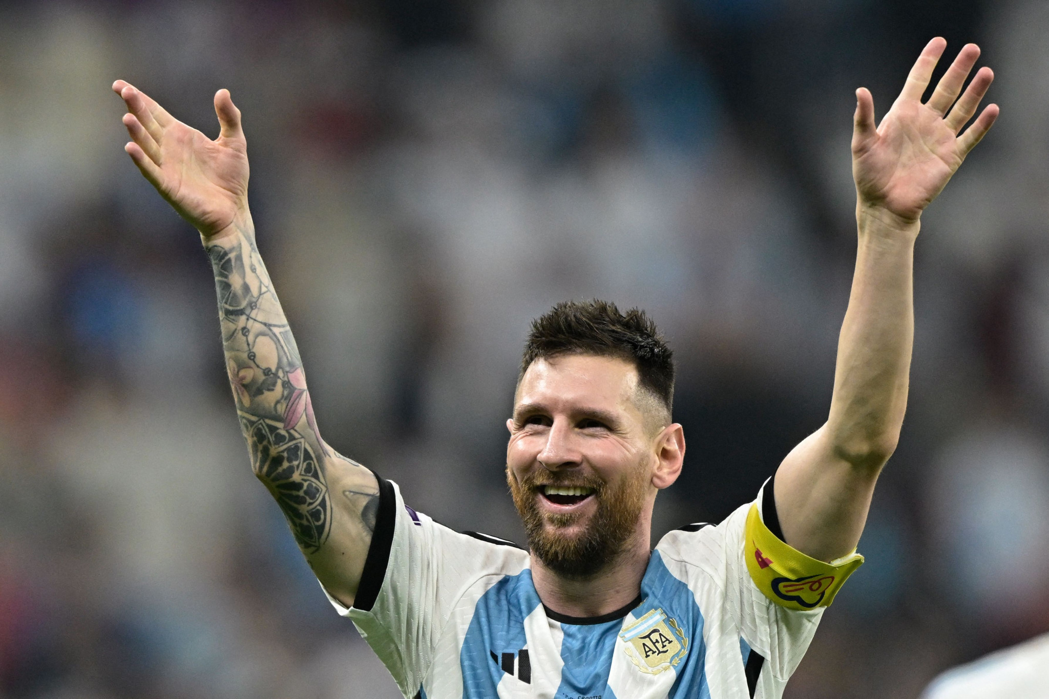 Lionel Messi played a crucial role for Argentina as they booked a place in the World Cup final ©Getty Images