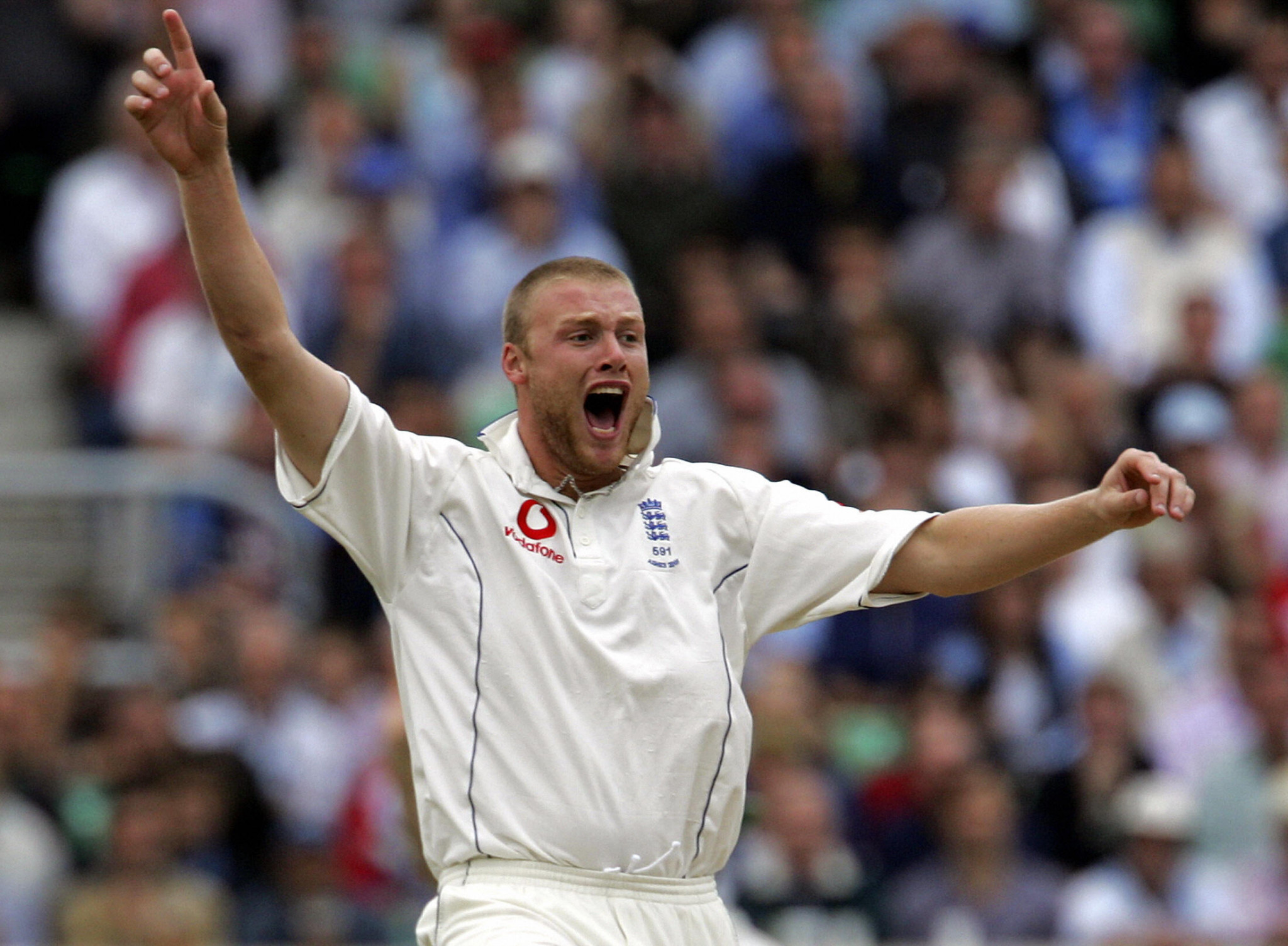 Andrew Flintoff was instrumental to England's victories in the 2005 and 2009 Ashes series ©Getty Images