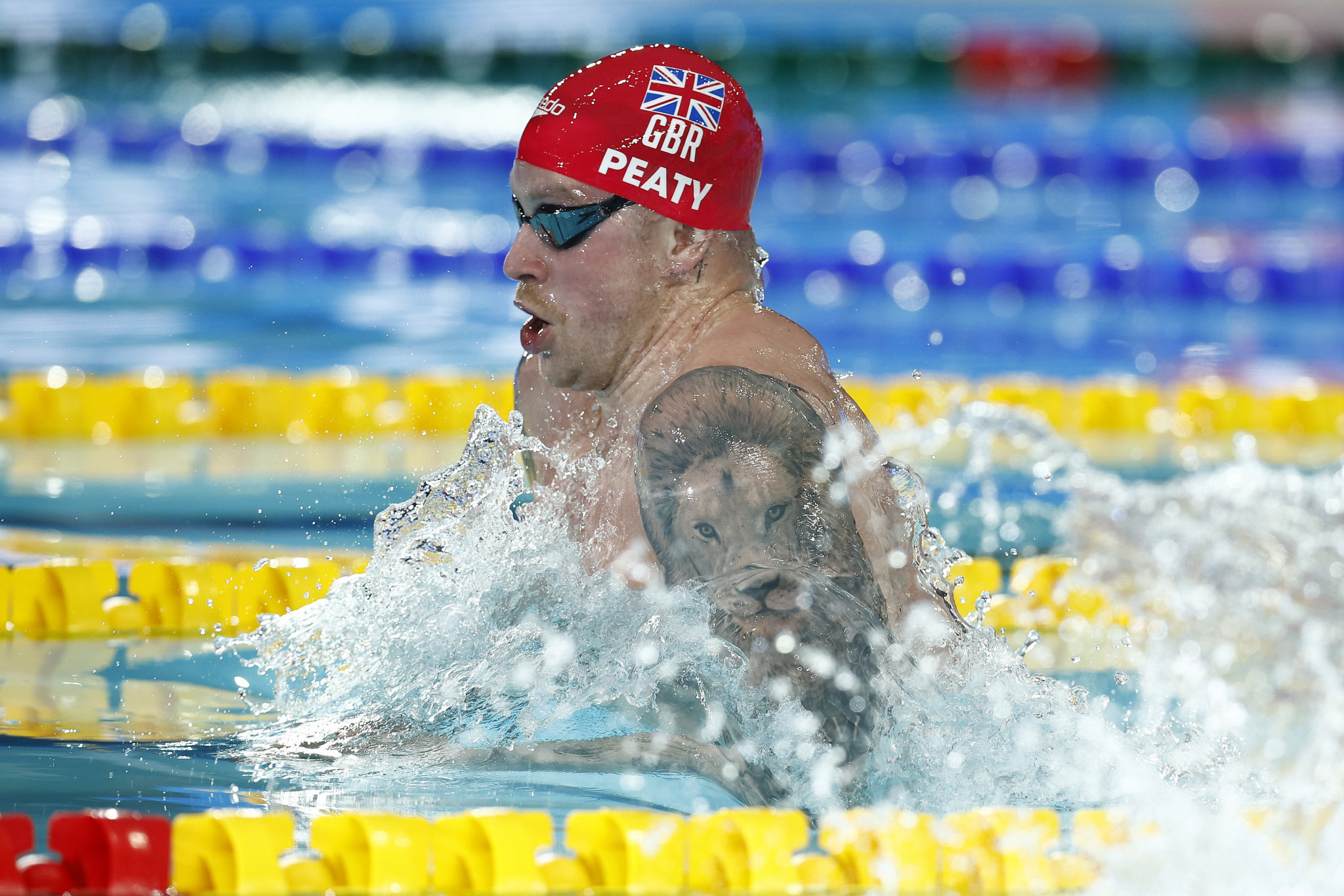 British three-time Olympic champion Adam Peaty said he was pleased by World Aquatics' 