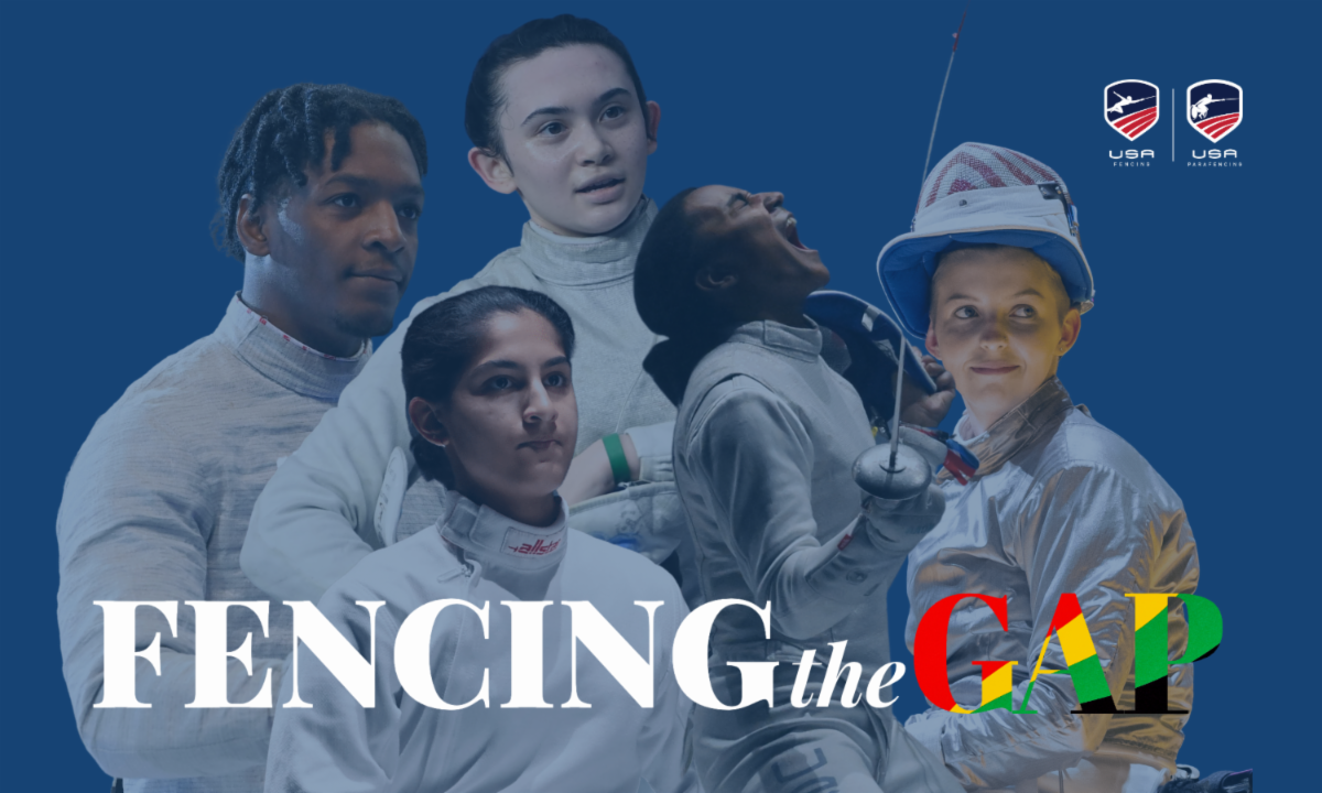 Fencing the Gap aims to increase access to the sport among young people from diverse backgrounds in the United States ©USA Fencing