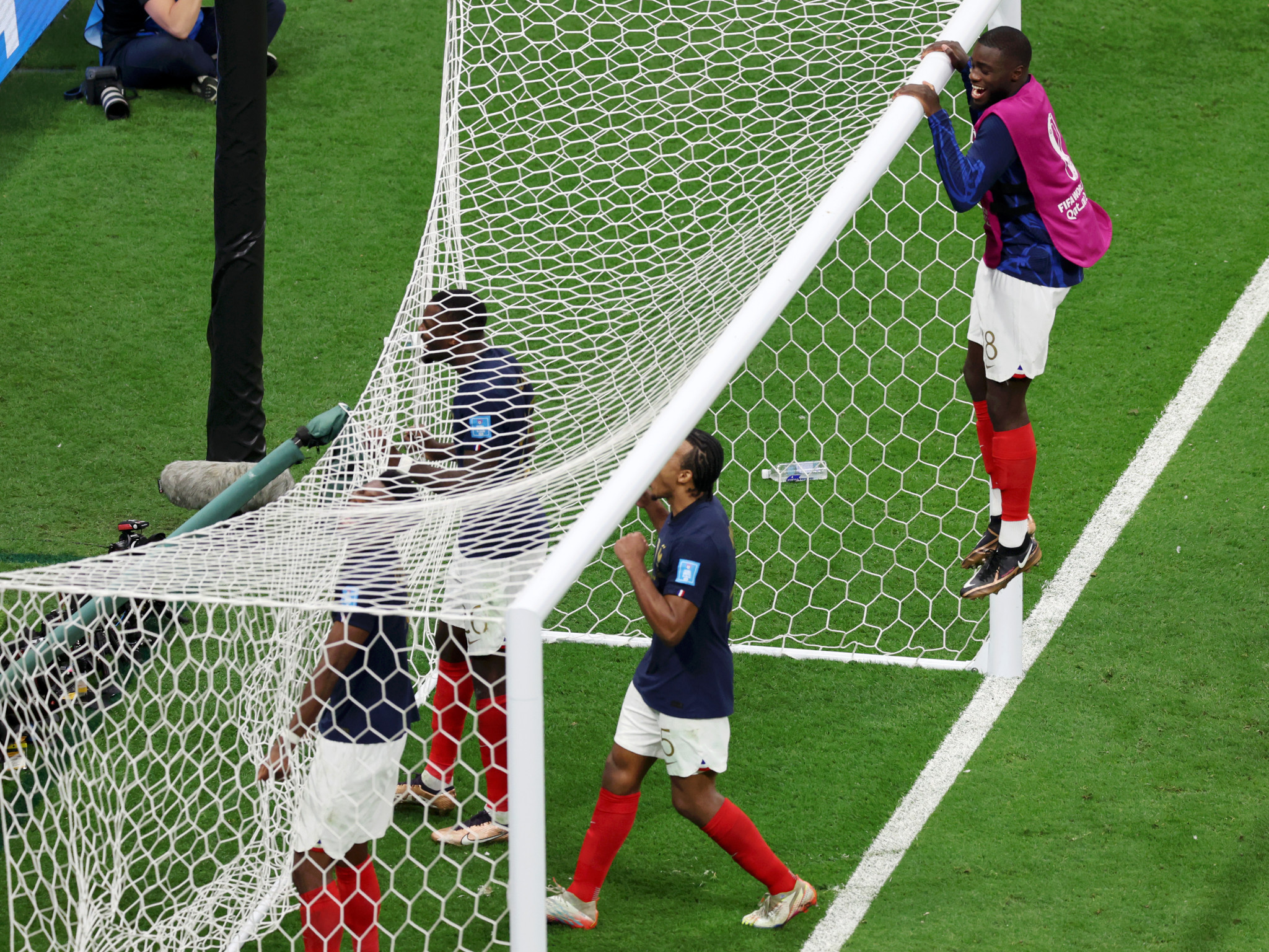 France remain on course for defence of FIFA World Cup after victory over Morocco