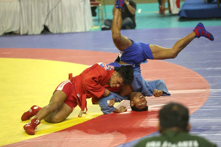 The National Sambo Championships attracted roughly 300 sambists ©FIAS 