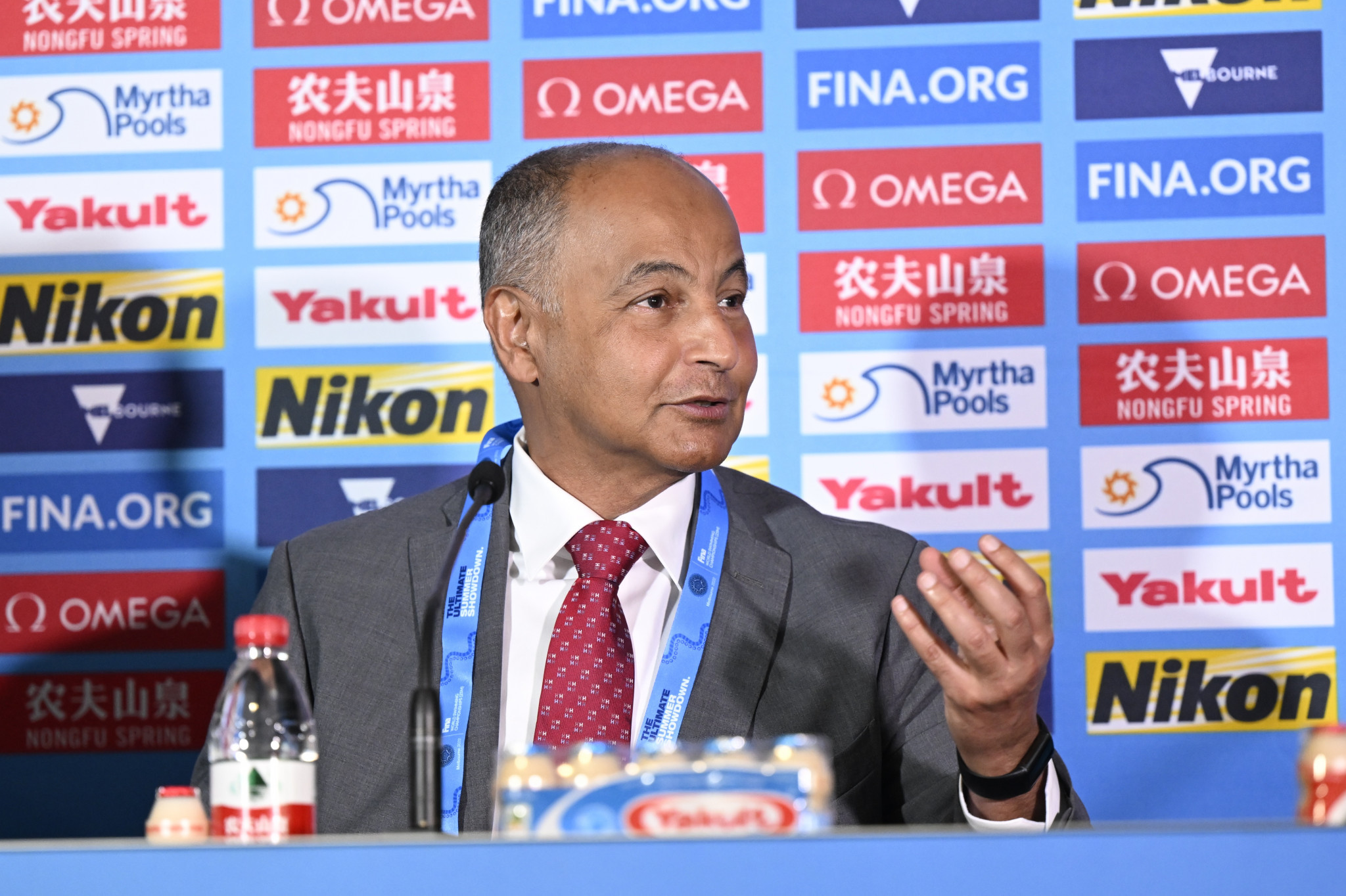 World Aquatics President Husain Al-Musallam wants to see different nations pick up Olympic golds and world titles in the future ©World Aquatics