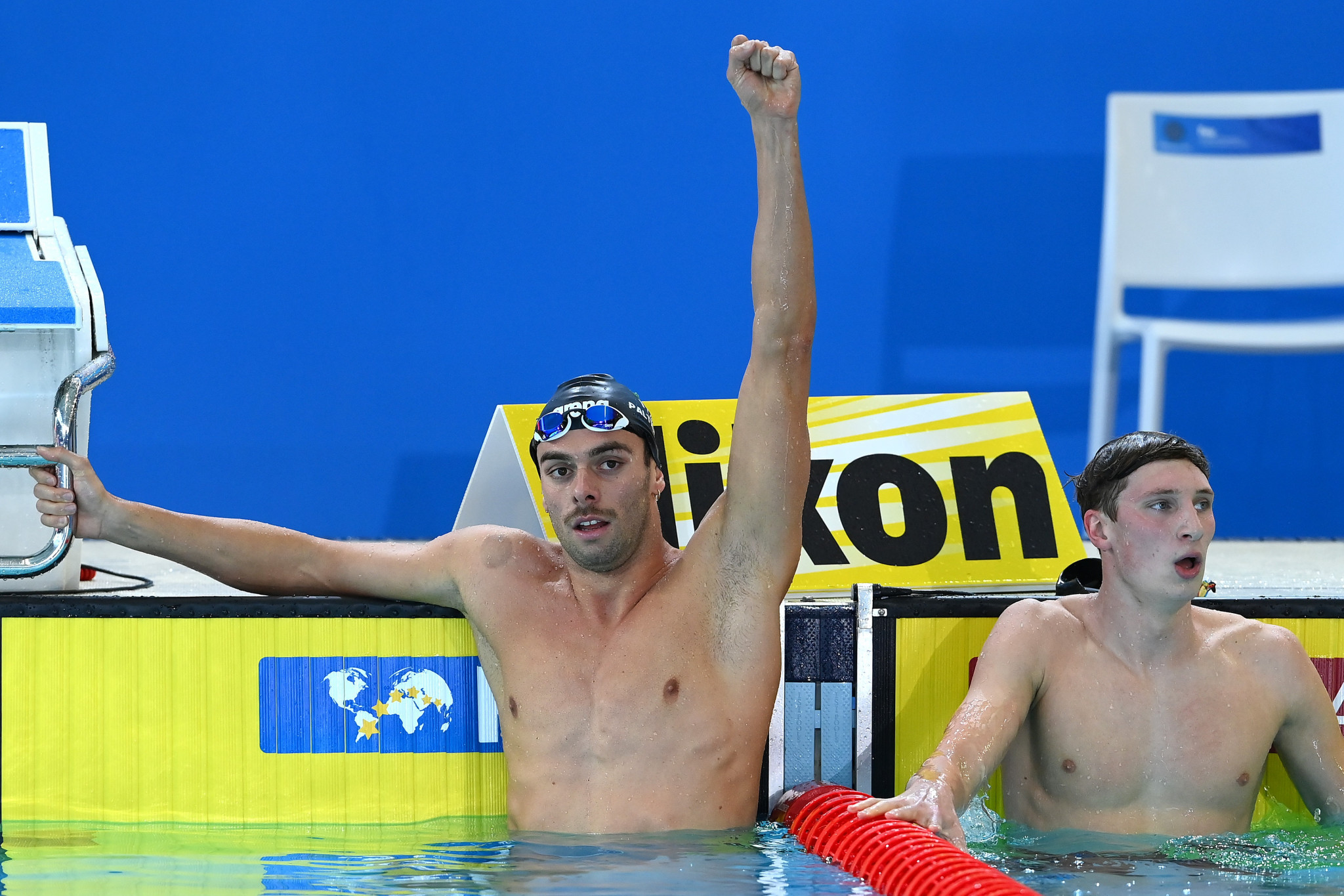 Gregorio Paltrinieri won Italy's second gold of the night when he was crowned men's 800m freestyle champion ©Getty Images
