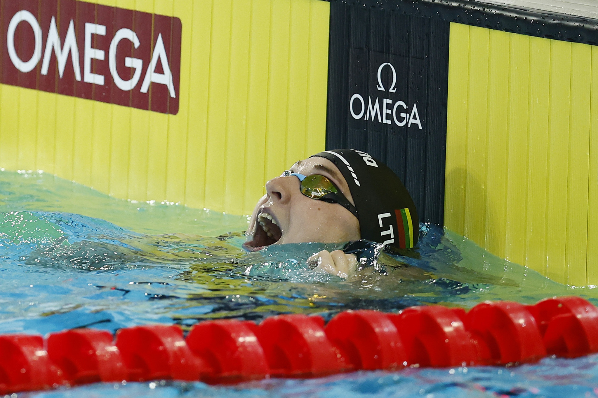Lithuania's Rūta Meilutytė broke the women’s 50m breaststroke world record in the semi-finals ©Getty Images