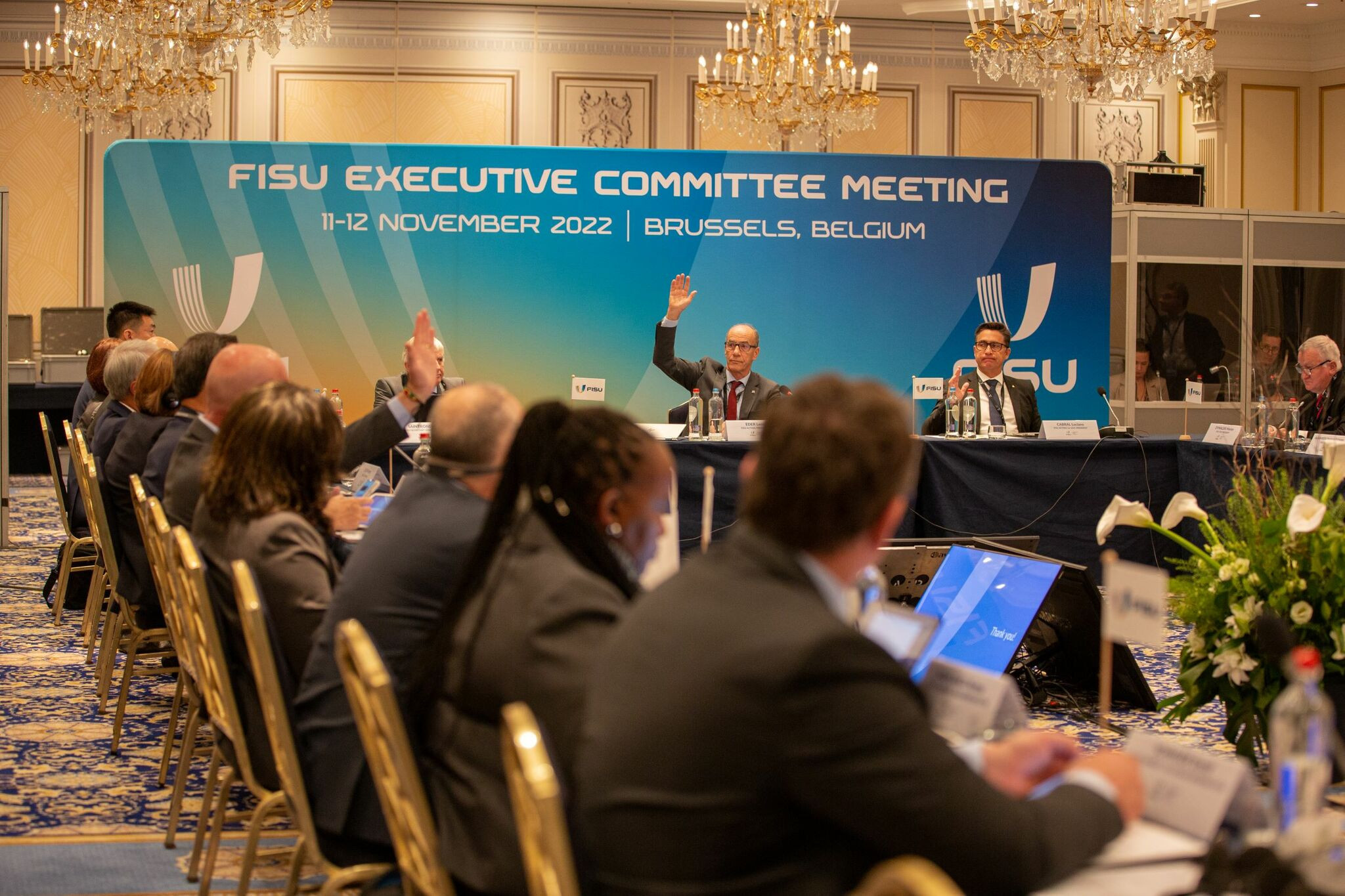 Under Leonz Eder, FISU has already made a number of important hosting decisions ©FISU