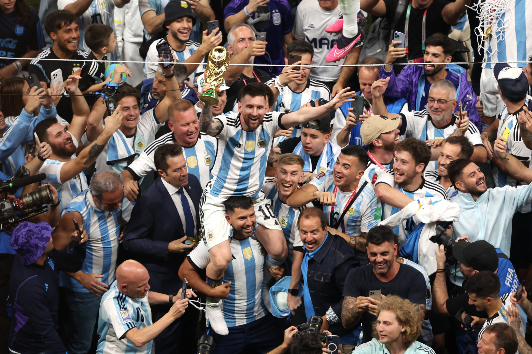 Lionel Messi helped Argentina to their third FIFA World Cup trophy in Qatar ©Getty Images