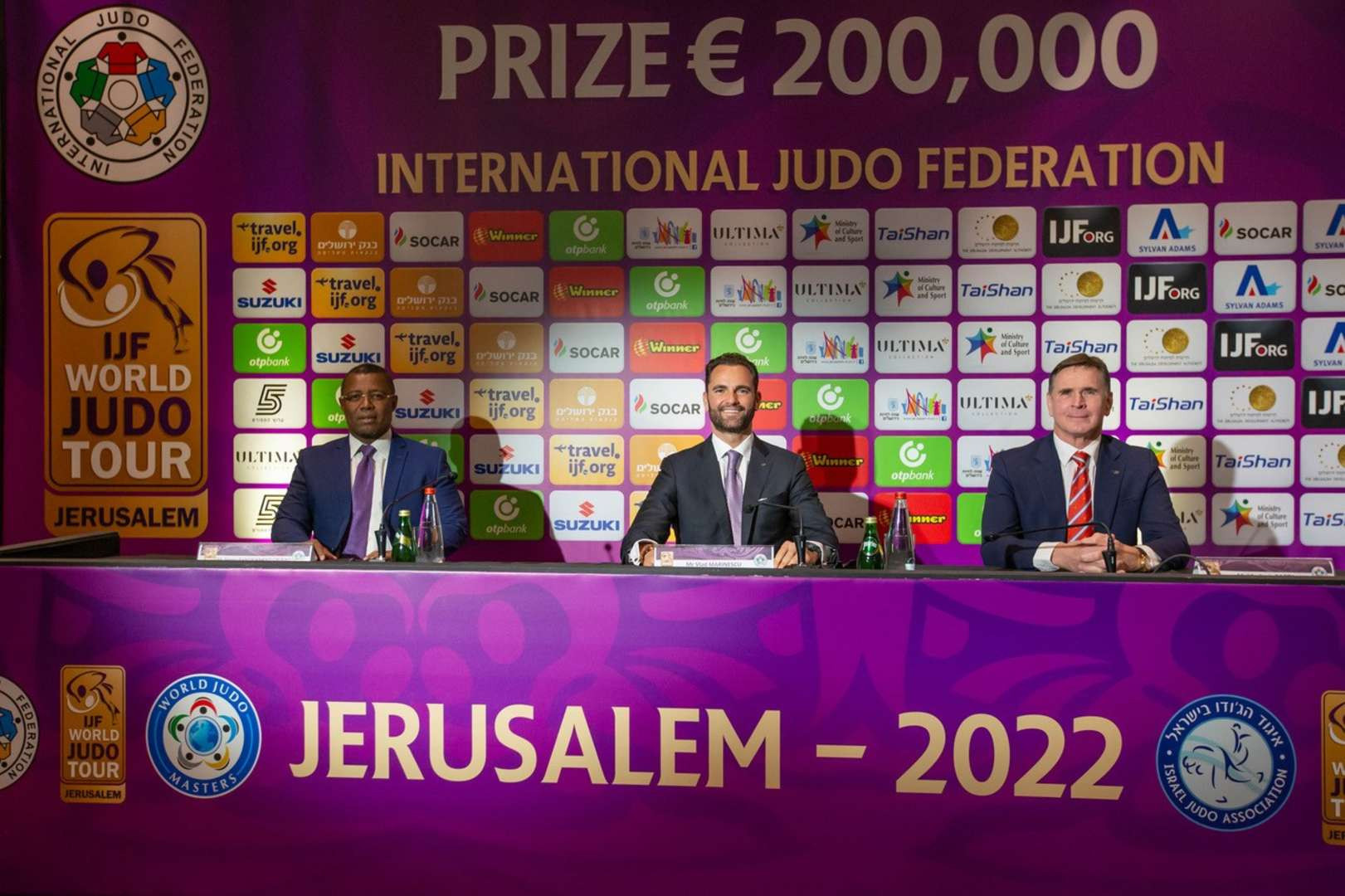 The draw for the IJF World Judo Masters was held in Jerusalem today ©IJF